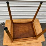3 wooden nesting tables, 50s-60s