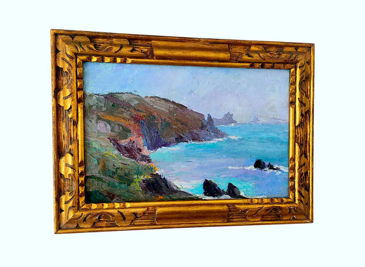 Tableau louise-yvonne salonne (1903-1990) – oil on canvas, porspoder 1934