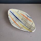 Oval dish from the 1950s in West Germany