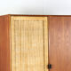 Sebastian Muggenthaler wardrobe - teak & Wicker - rare mid century design