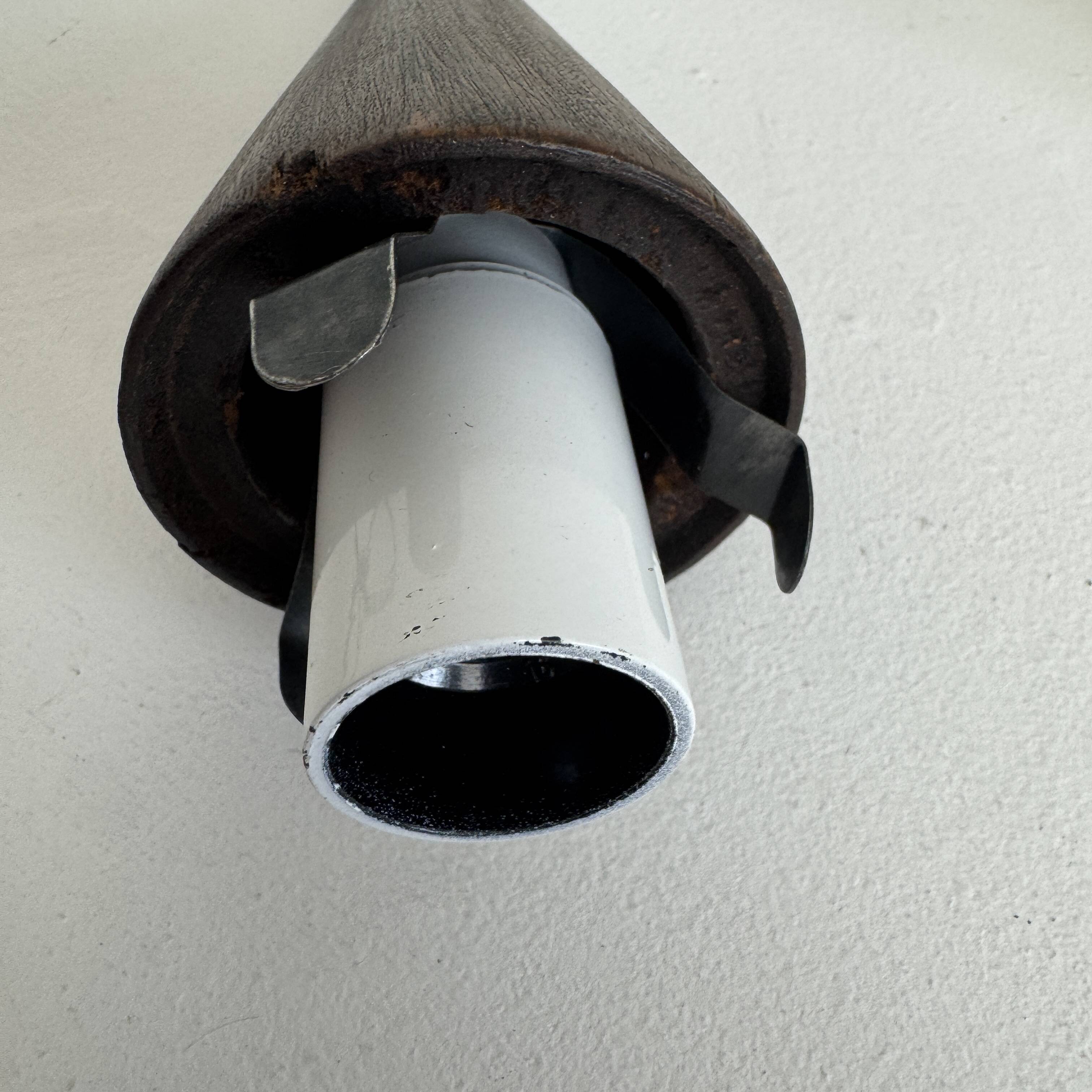 Ancienne suspension scandinave en opaline