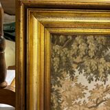 Vintage Aubusson wall tapestry