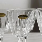 Cristal D'Arques liqueur glasses.