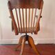 American wooden office chair