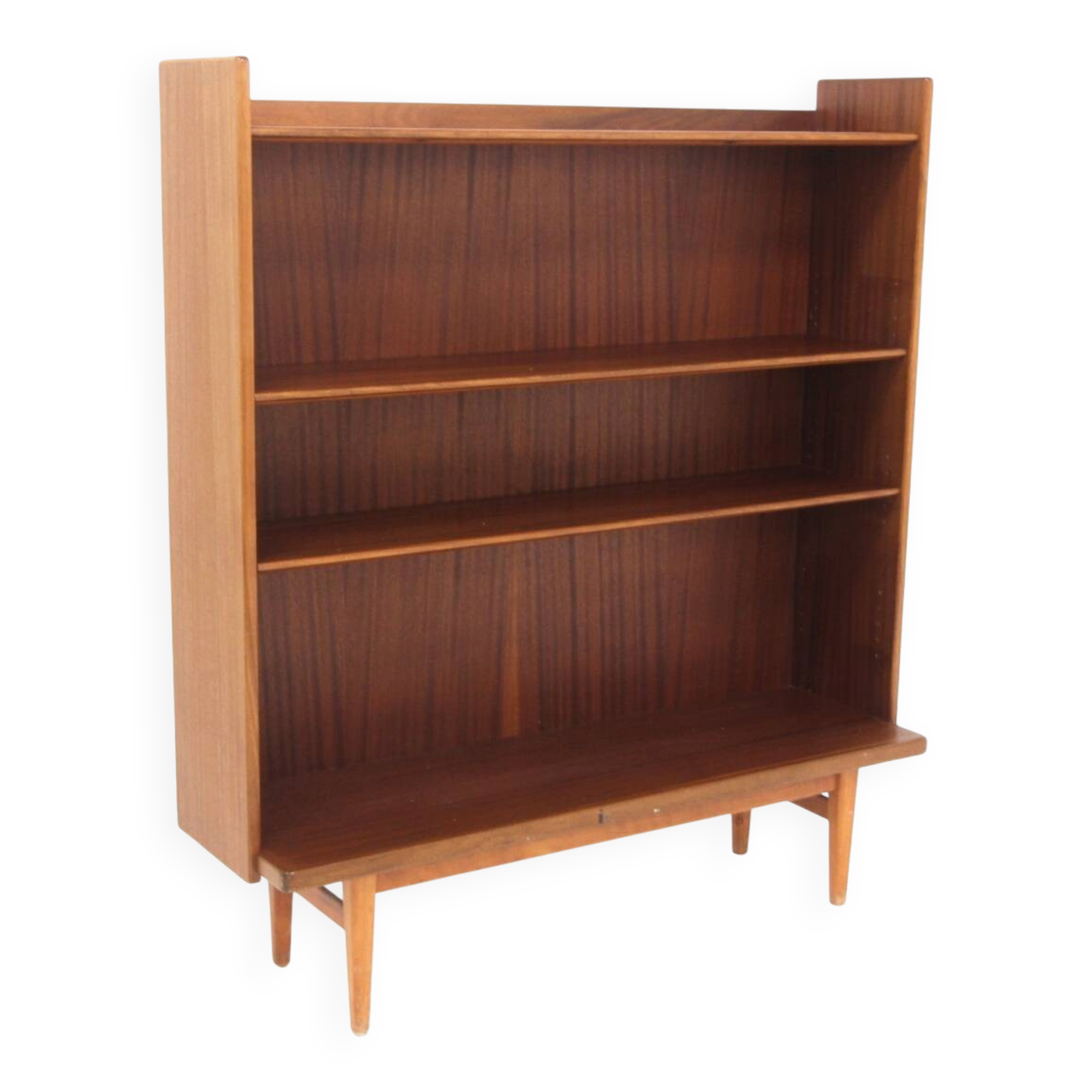 Bibliothèque scandinave en acajou, Suède, 1950