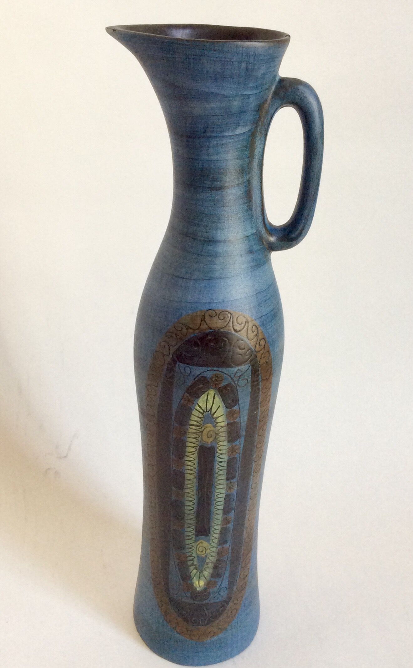 Ceramic pitcher Jean de Lespinasse, 1950s