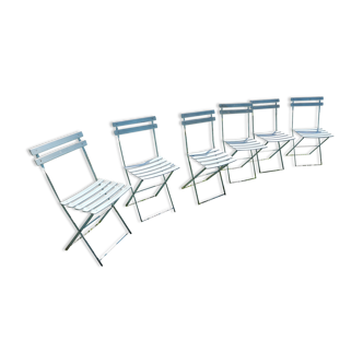 Lot de 6 chaises de jardin