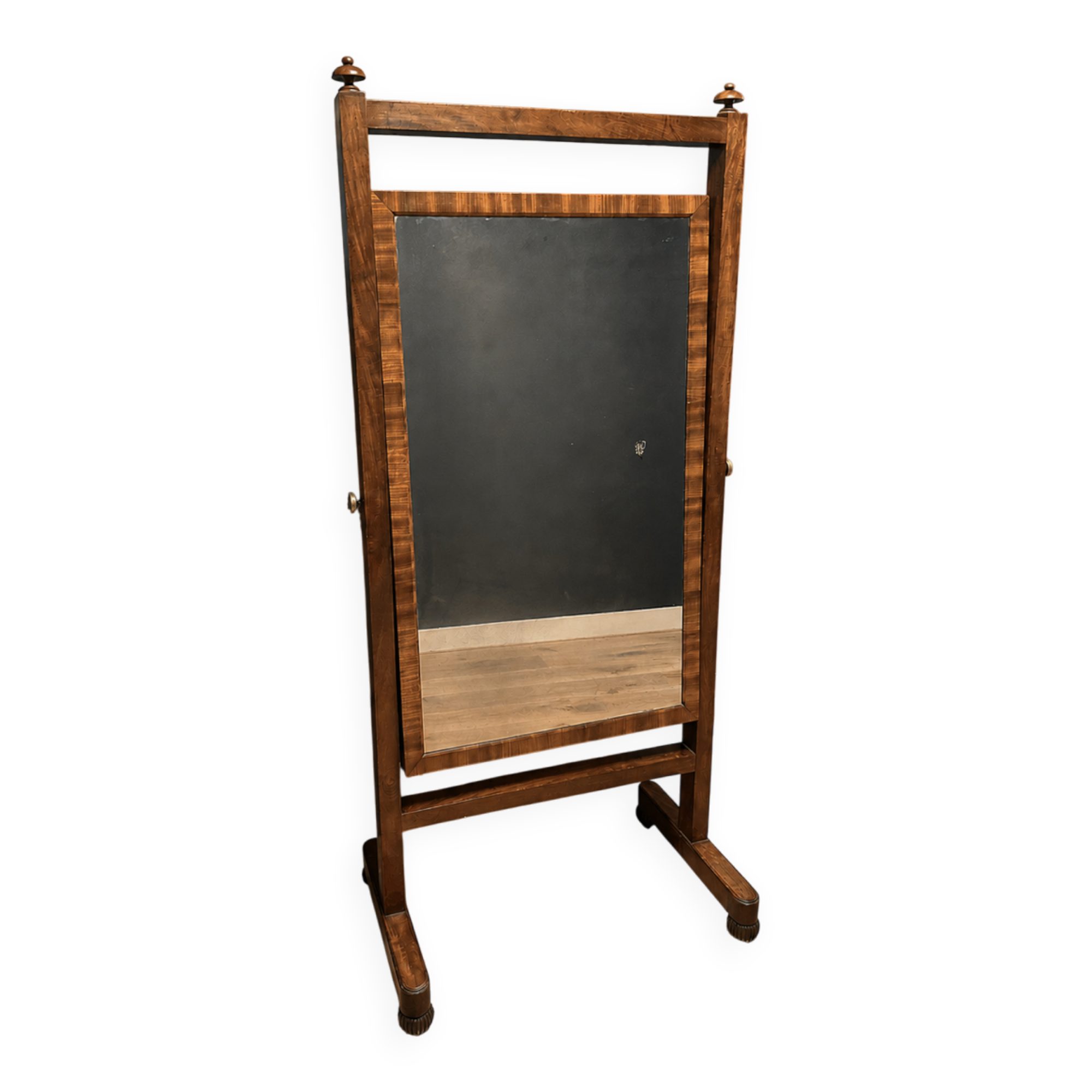 Regency Cheval Mirror ca. 1830