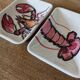Ramequin homard vintage