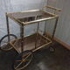 dessert doree brass style bamboo trays mirror 1960