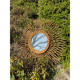 Rattan sun mirror