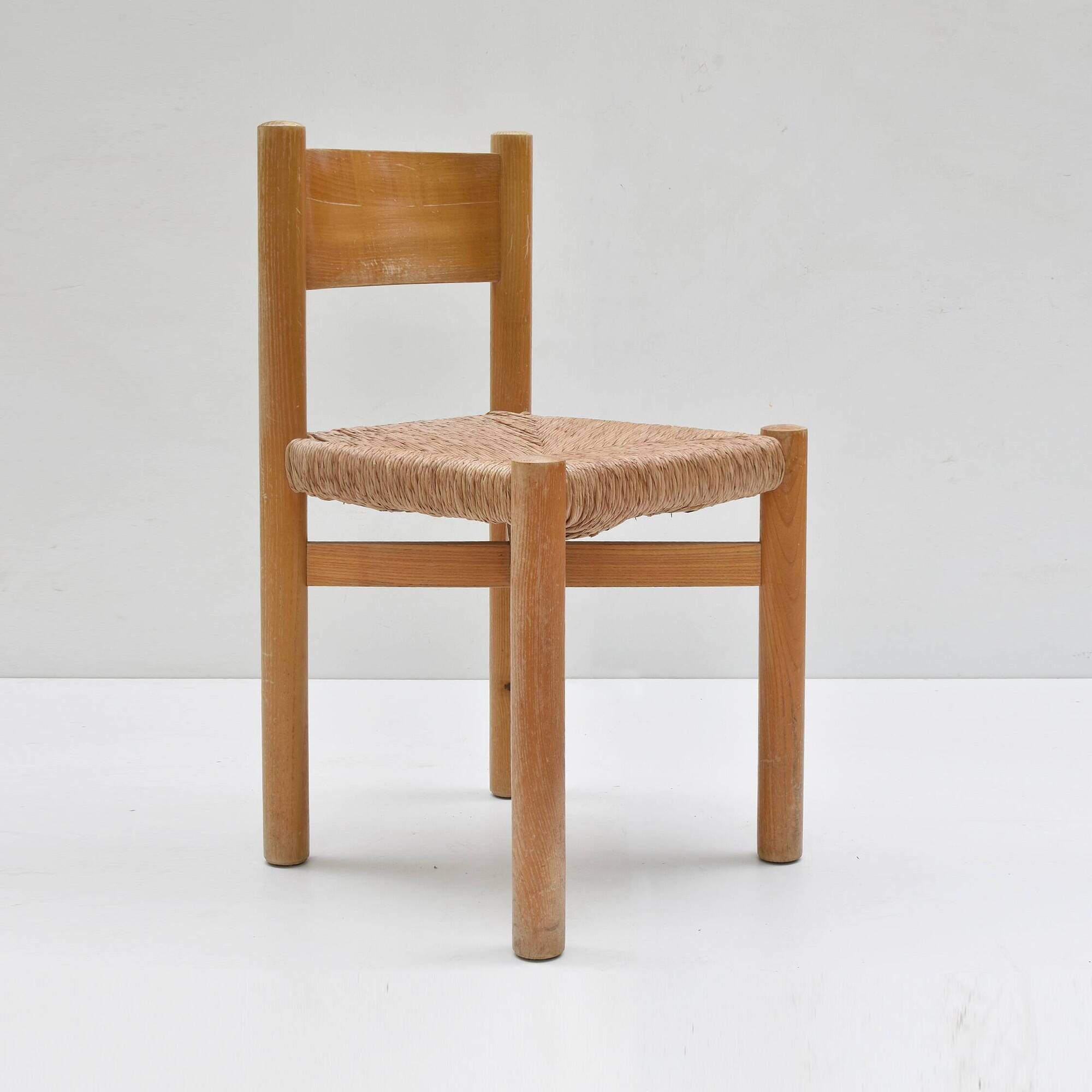 Charlotte Perriand Meribel Chaise edition Sentou 1960s