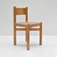 Charlotte Perriand Meribel Chaise edition Sentou 1960s