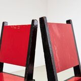 Rare Pair of Modernist Dining Chairs 1930s