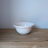 White salad bowl