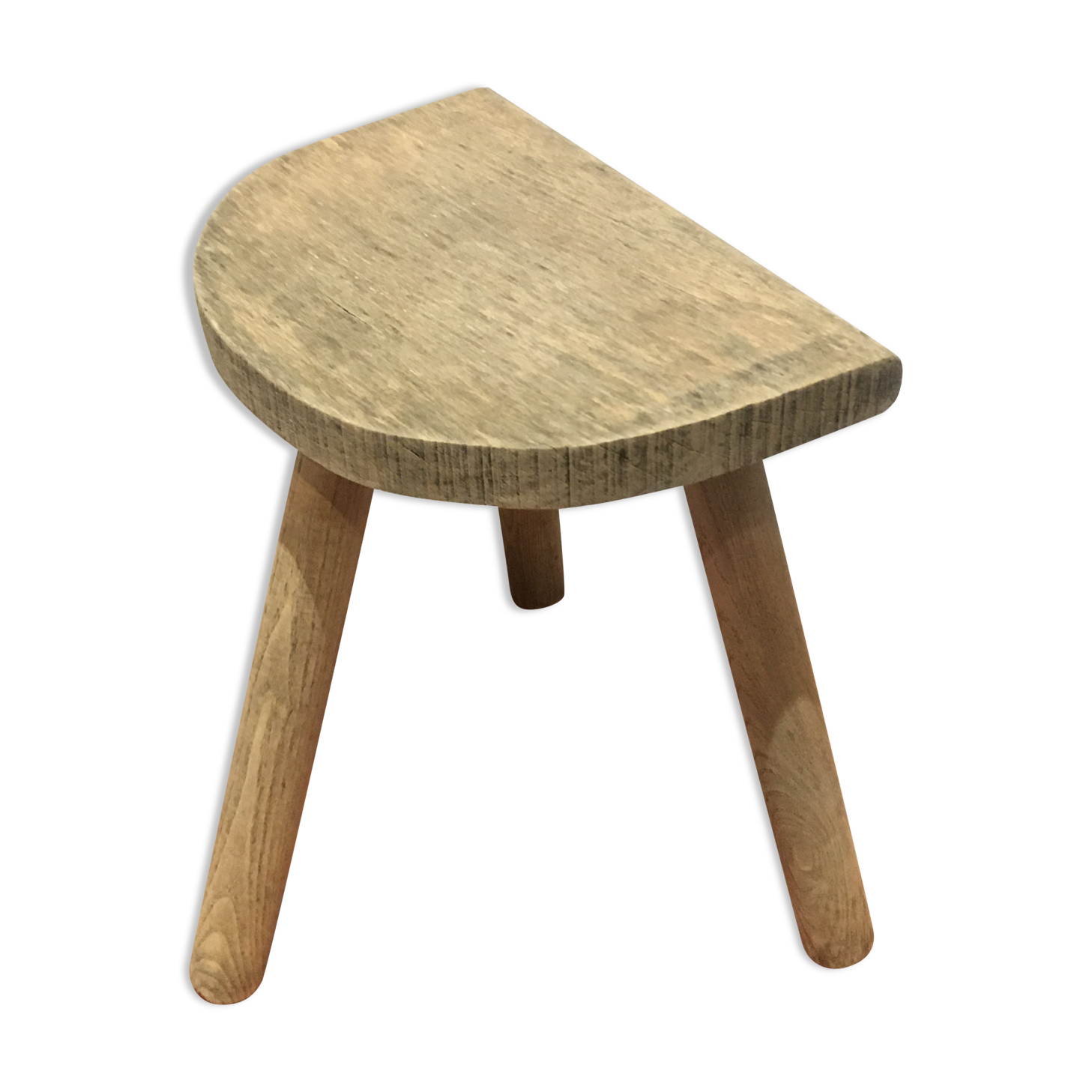 Wooden tripod stool