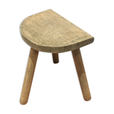 Wooden tripod stool