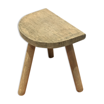 Wooden tripod stool