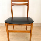 Series of 5 Scandinavian chairs