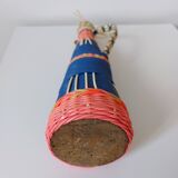 Vintage scoubidou bottle