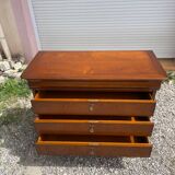 Louis Philippe style chest of drawers, 4 drawers