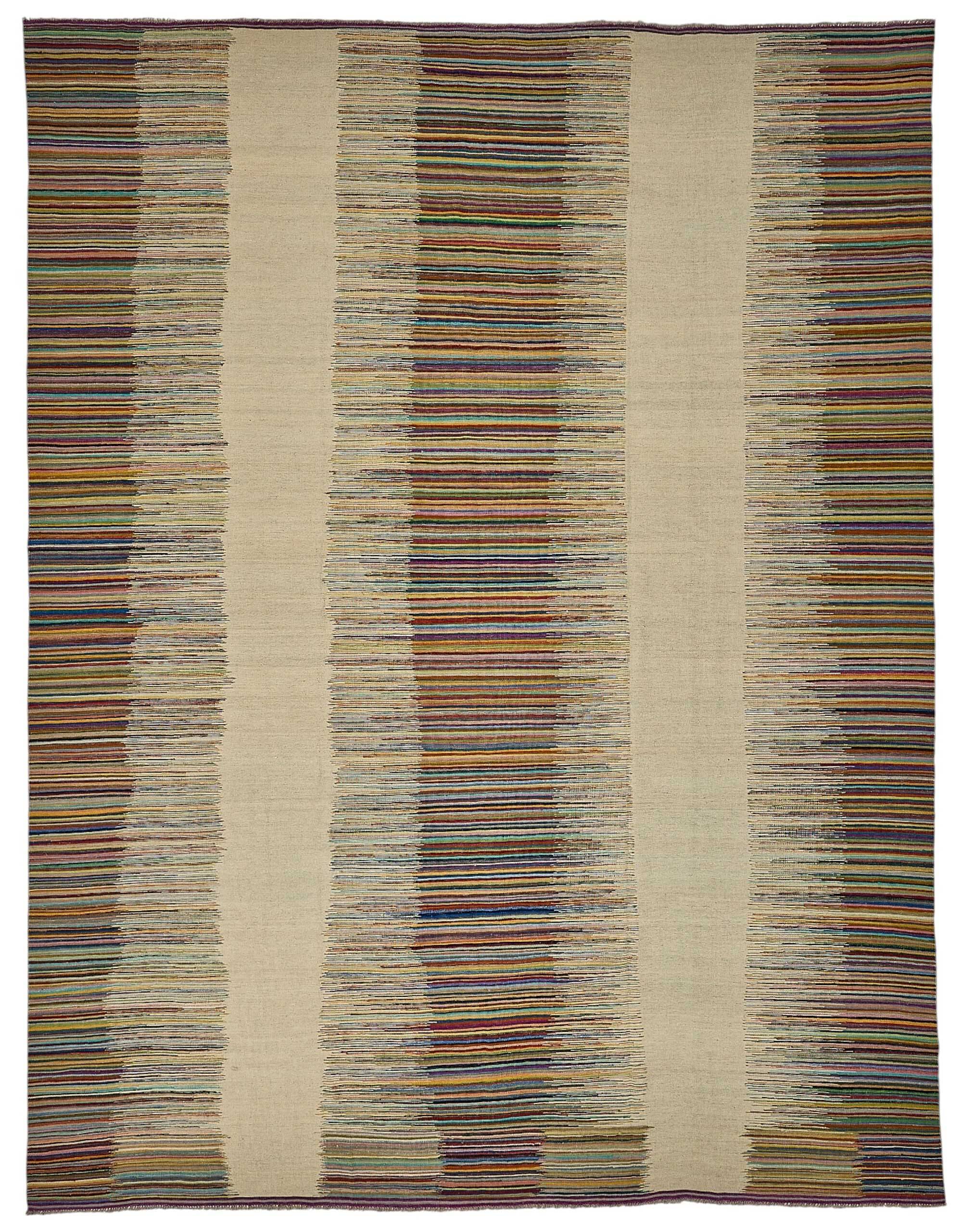 Contemporary Tribal Decorative Kilim 321 cm x 408 cm