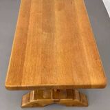 Table basse vintage en chêne