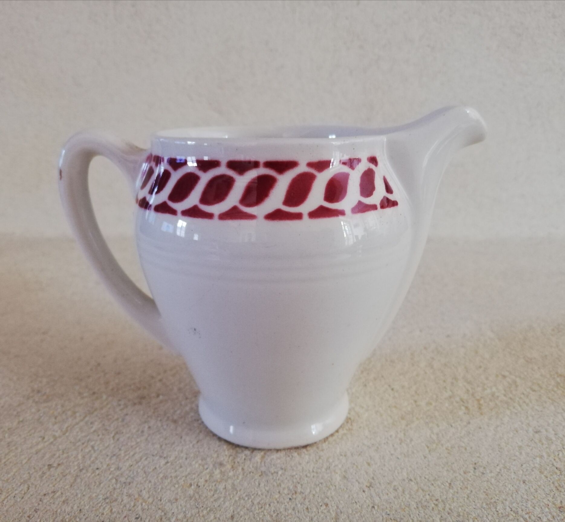 Céranord iron earth milk jug