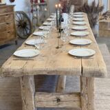 Very large renovated farmhouse table