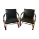 Pair of Brno armchairs by Mies Van Der Rohe for Knoll