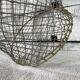 Round steel basket