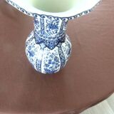 Vase trompette en faïence de la Maison Boch