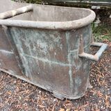 Baignoire en zinc