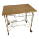 Vinyl rack trolley on wheels