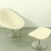 Iconic Pierre Paulin "Globe" Chair & Ottoman for Artifort