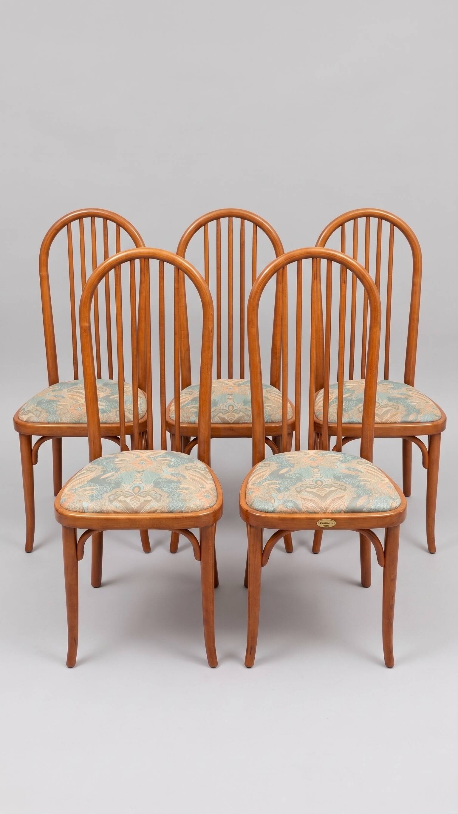 Lot of 6 kitchen chairs - Baumann "bistro" type