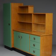 Multifunctional dutch modernist storage unit 1930s