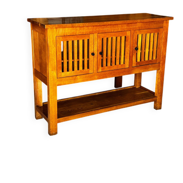 Buffet in ash by Jean Touret and the Artisans of Lozère 1957