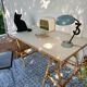 Bureau en rotin