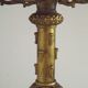Magnificent French Louis XVI Style Bronze Seven-Light Candelabra LF Paris