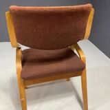 Set of chairs by Ludvík Volák for Dřevopodnik Holešov, Czechoslovakia, 1970s