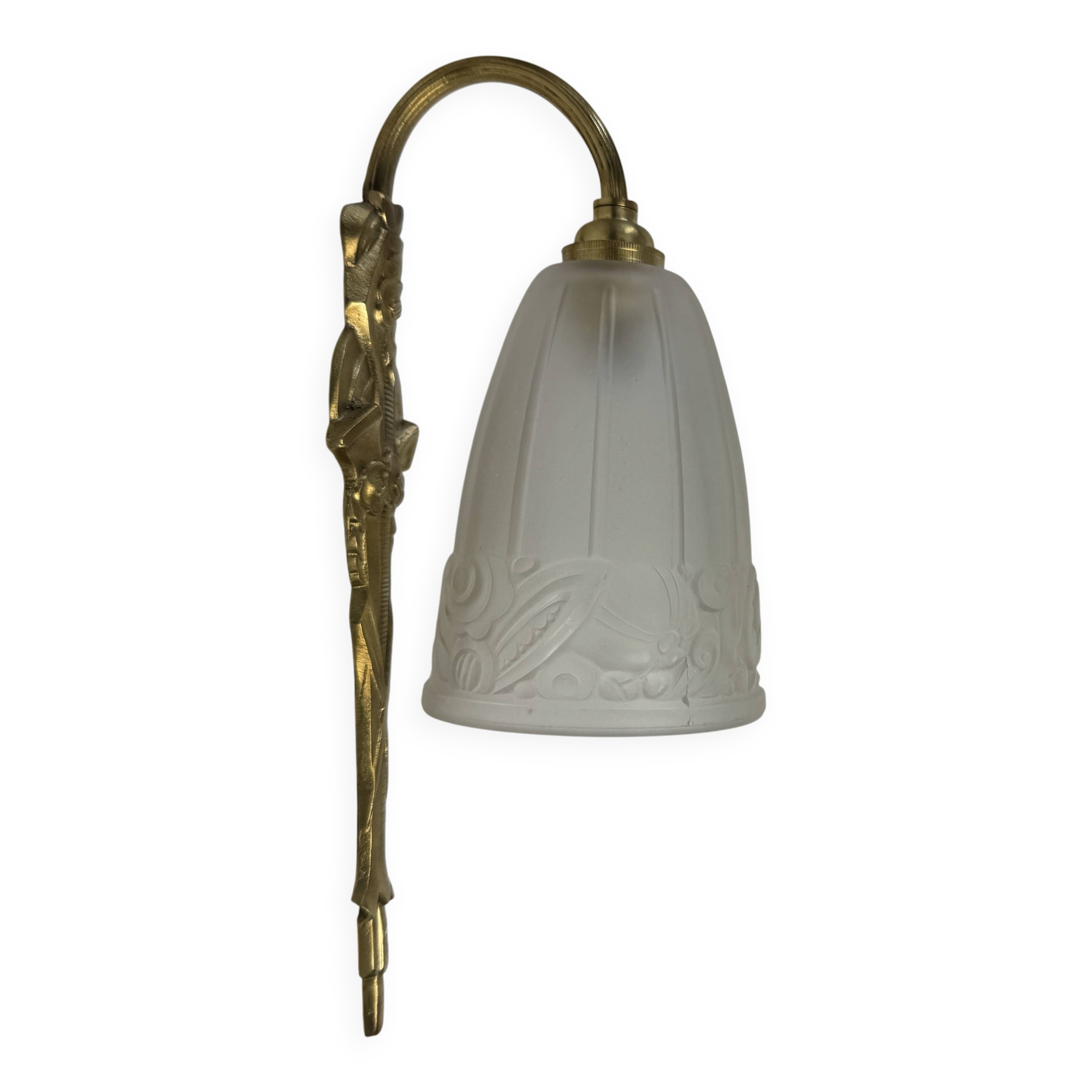 Old art-deco wall light