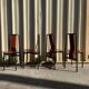 4 chaises Irma de Achille Castiglioni pour Zanotta