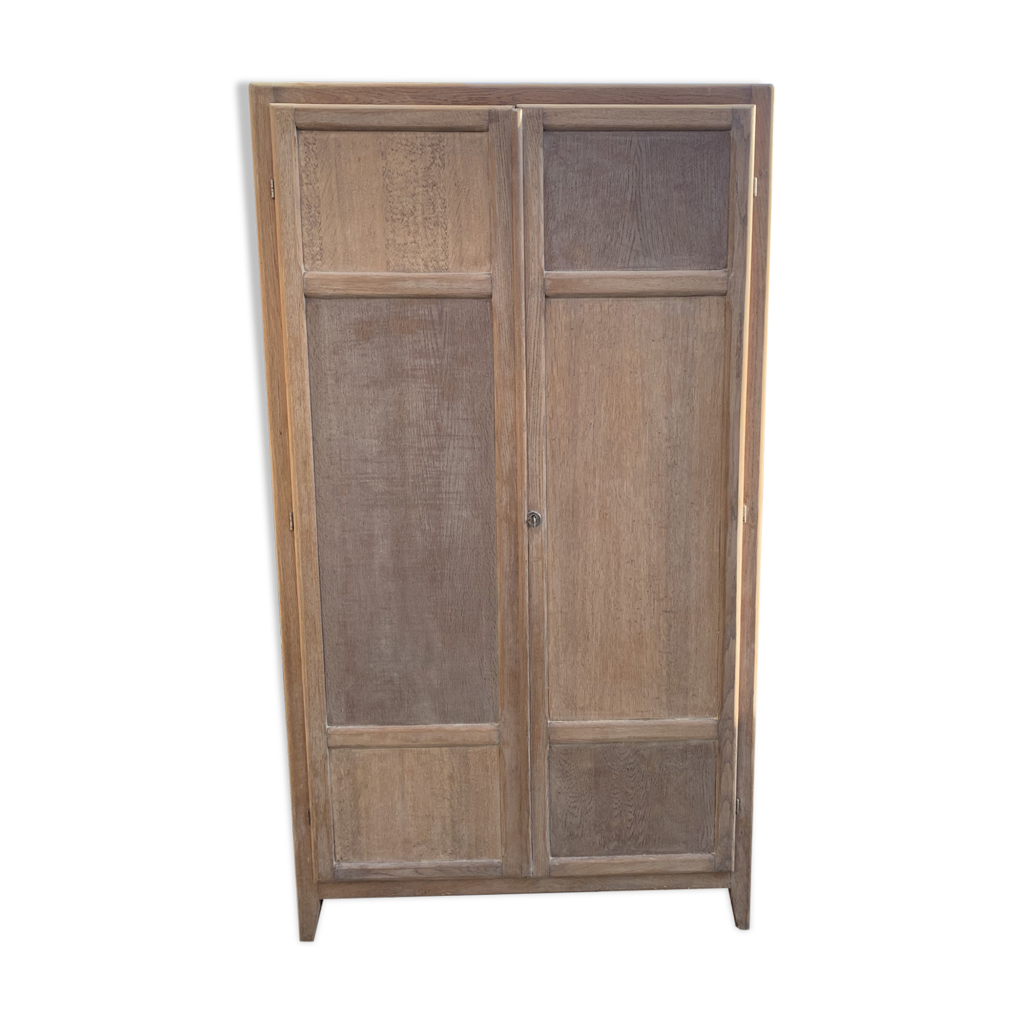 Armoire penderie parisienne bois brut Selency