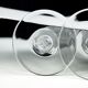 2 crystal champagne flute signed Faberge model "the north star"