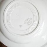 Set of 9 hollow plates Luneville