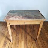 Old workshop writing table