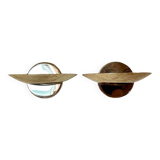 Pairs of “Estiluz” wall lights by Léonardo Marelli