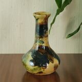 Mixed earth vase