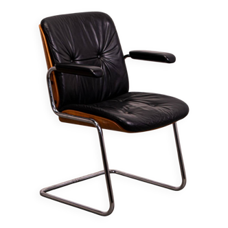Chaise de réunion de bureau Karl Dittert pour Giroflex, vers 1986